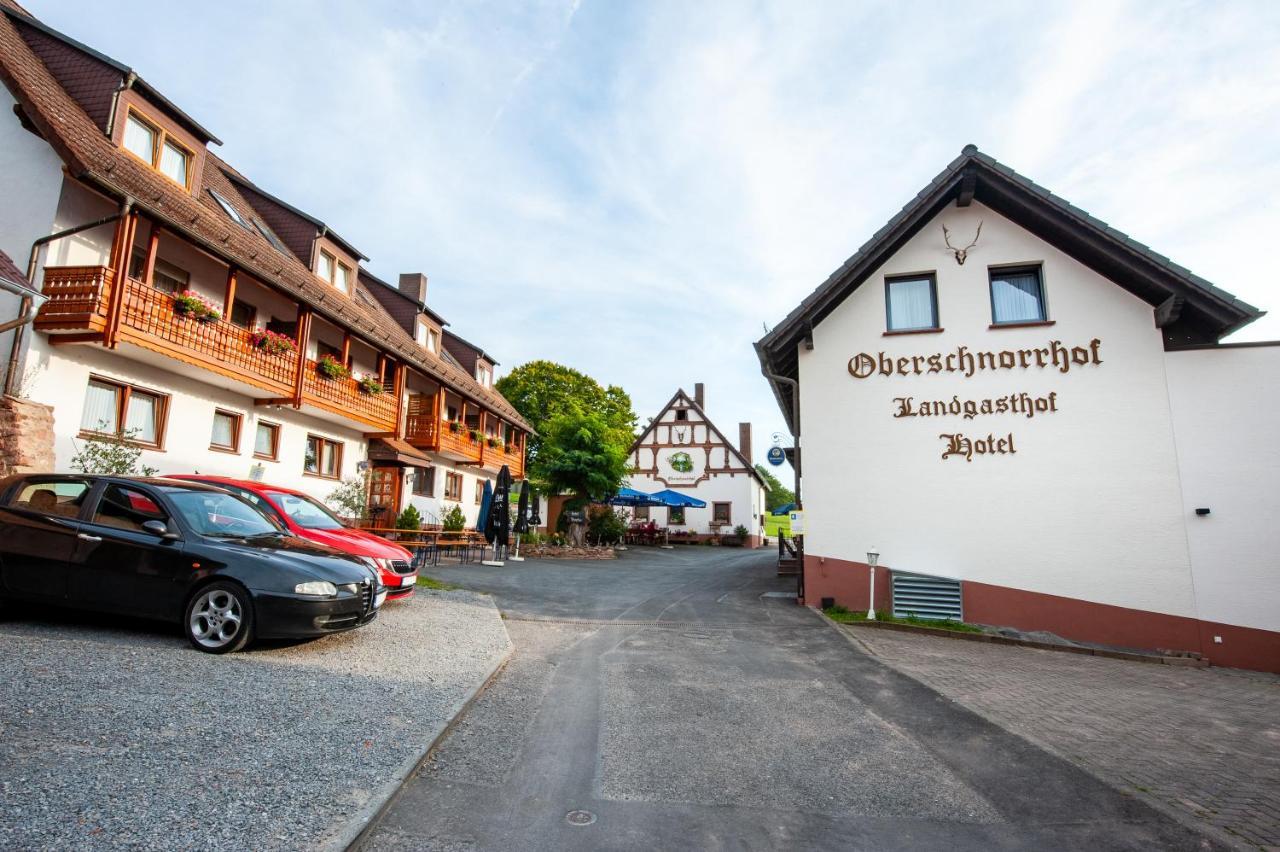 Hotel Landgasthof Oberschnorrhof Dammbach Exterior foto